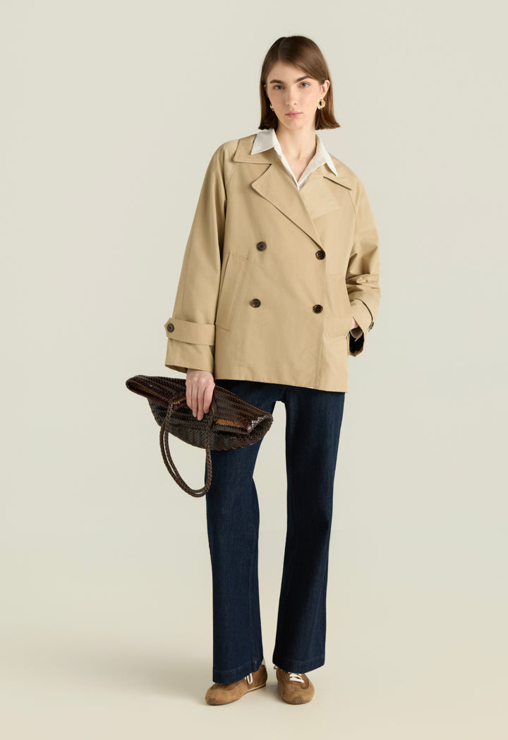 Double Breasted Trench Coat