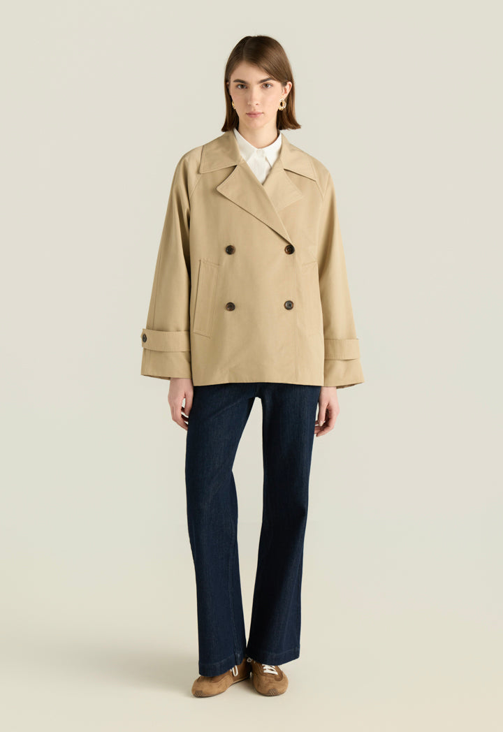 Double Breasted Trench Coat