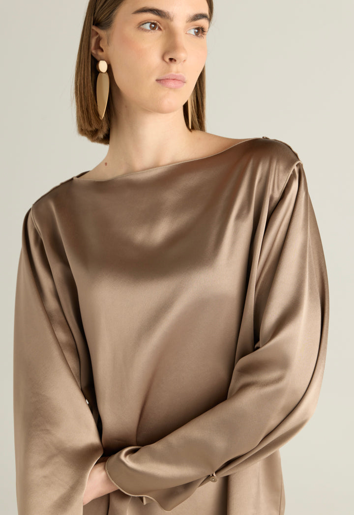 Soft Satin Blouse