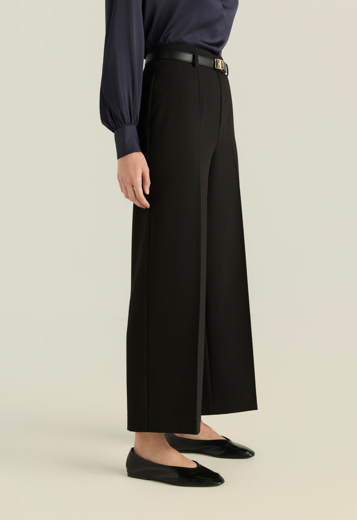 Relaxed-Fit Belted Trousers